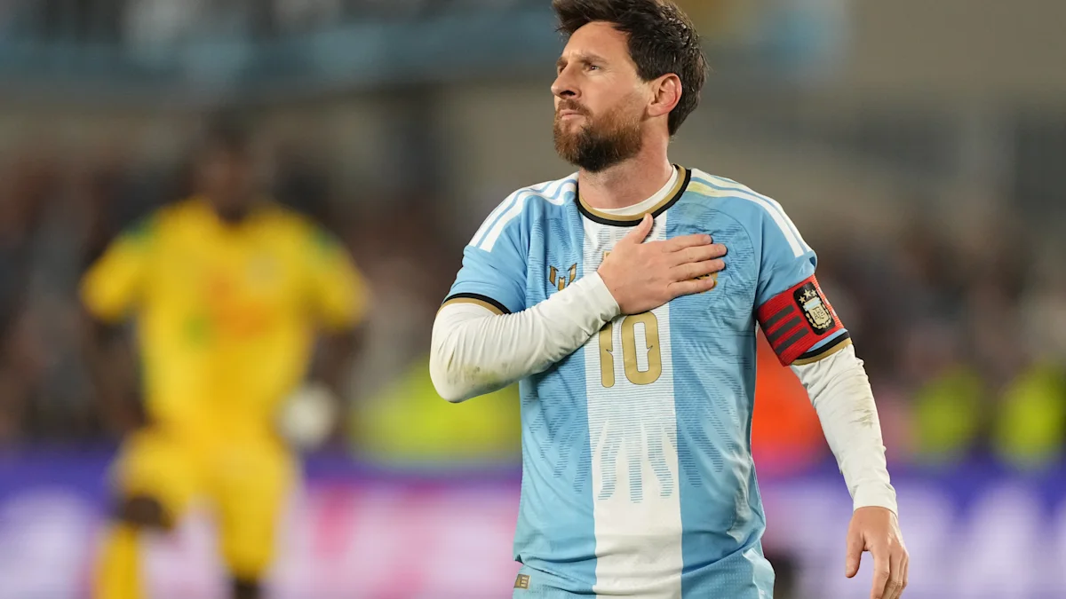 Lionel Messi scores in tearful 'last tango' for Argentina