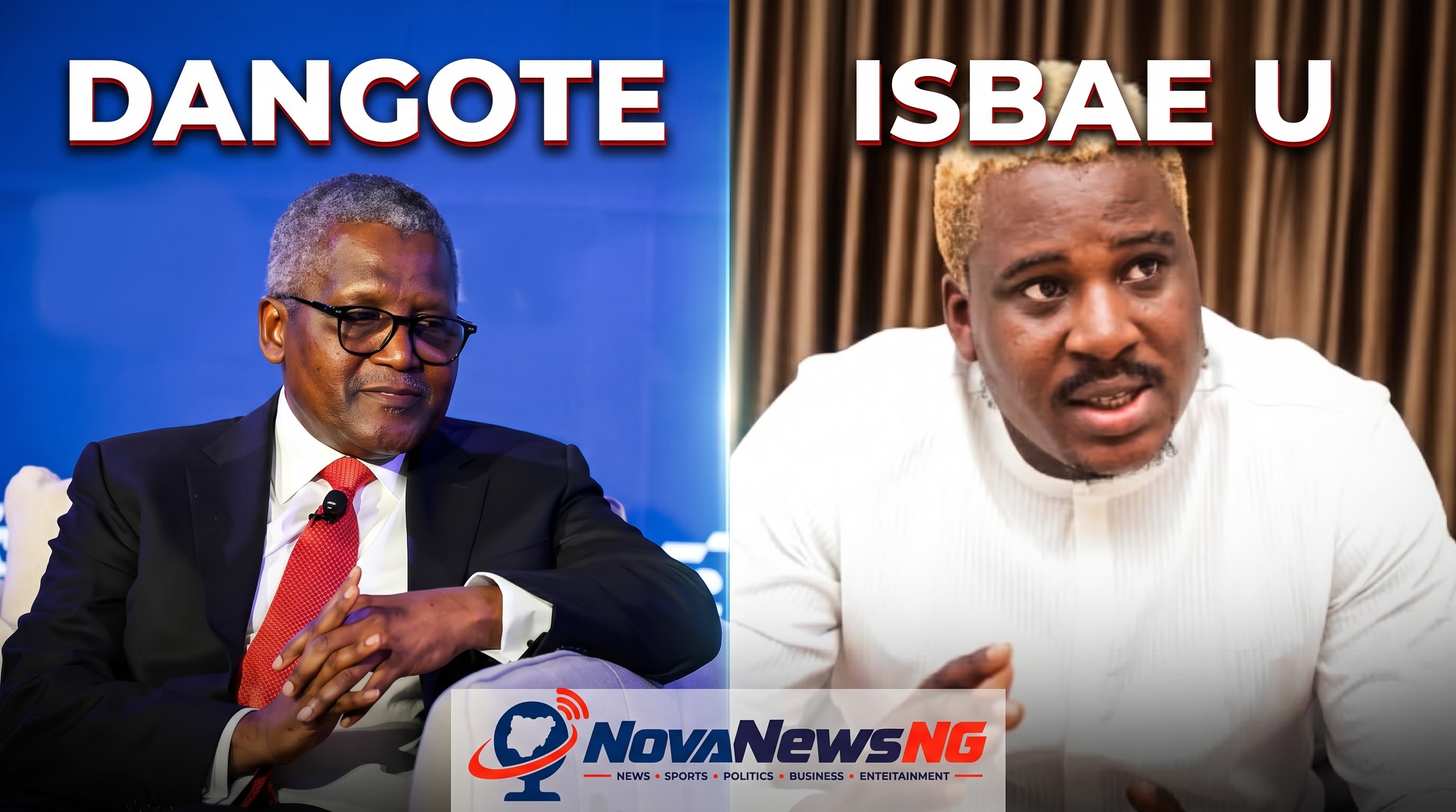 Dangote accepts Isbae U’s invitation to appear on YouTube show